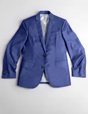2020 Version BKT50 Tailored Jacket in Super 120s Twill - Bright Navy