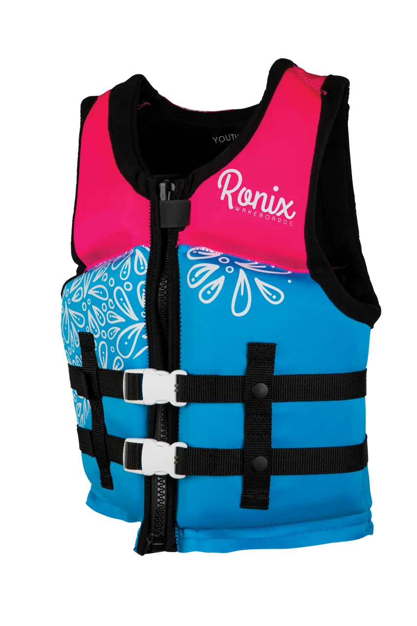 2025 Ronix August - Girl's Youth CGA Life Vest (50-90 LBS)