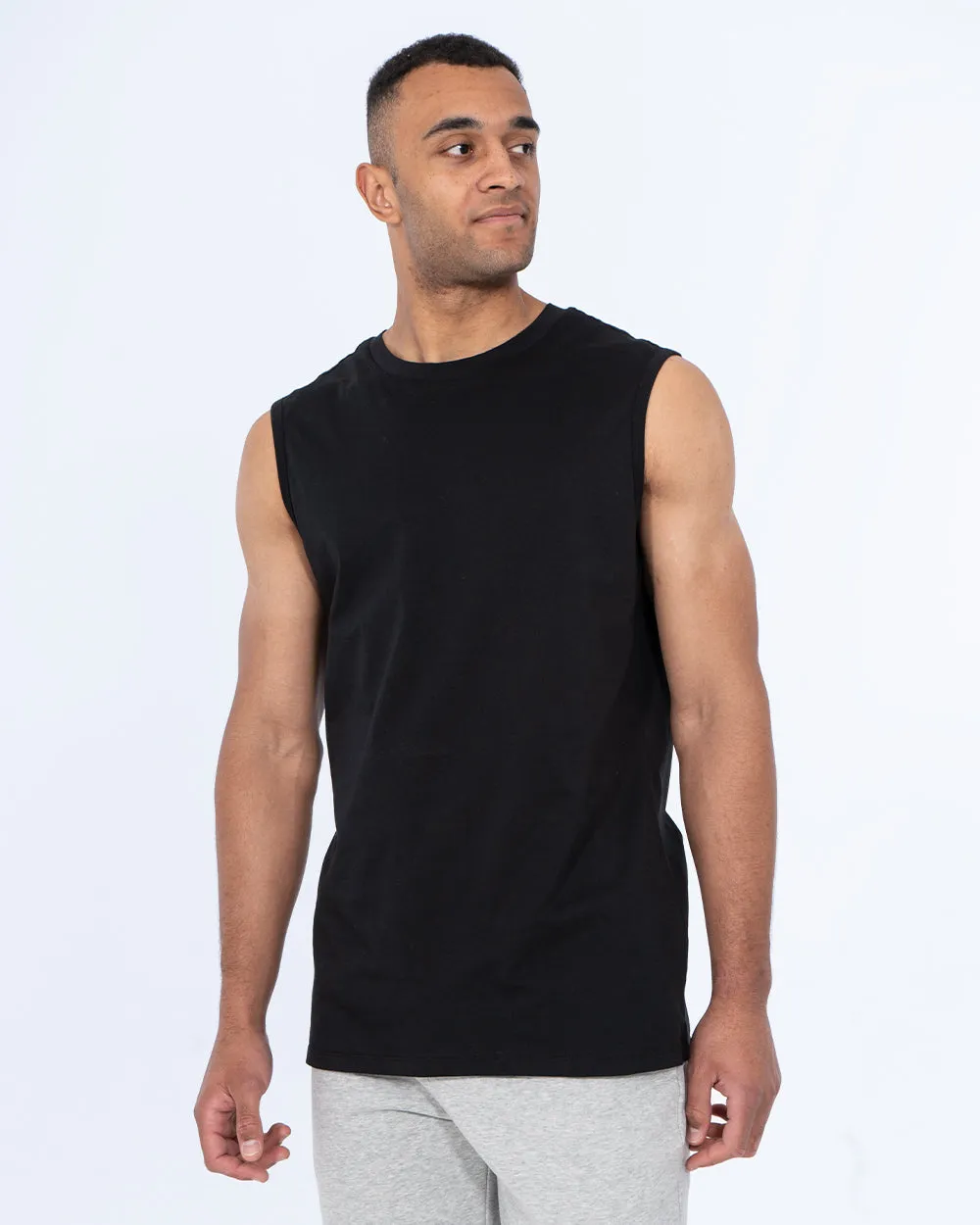 2t Jesse Tall Tank Top (black)