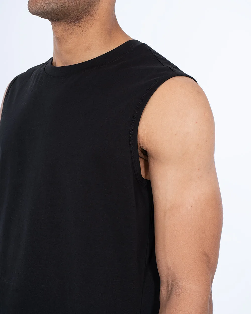 2t Jesse Tall Tank Top (black)