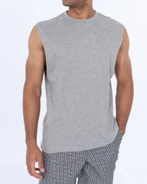 2t Reign Tall Drop Armhole Tank Top (grey marl)