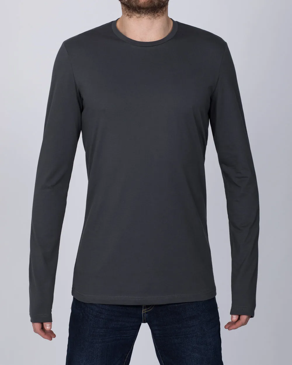 2t Tall Long Sleeve T-Shirt (dark grey)