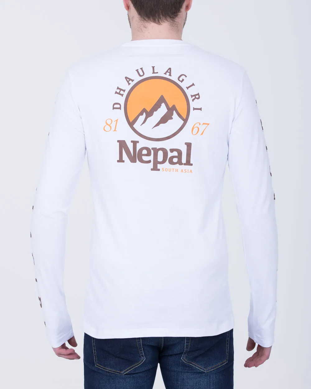 2t Tall Long Sleeve T-Shirt (dhaulagiri white)