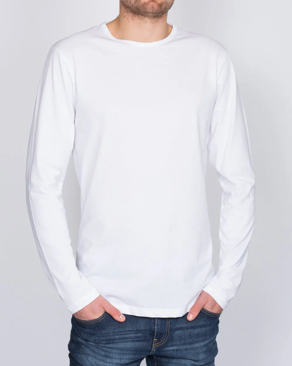 2t Tall Long Sleeve T-Shirt (white)