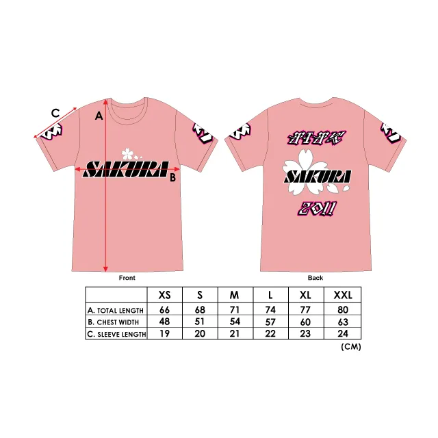 3RAD-TS06 3Racing Sakura T-Shirt TITC 2011 Limited Edition