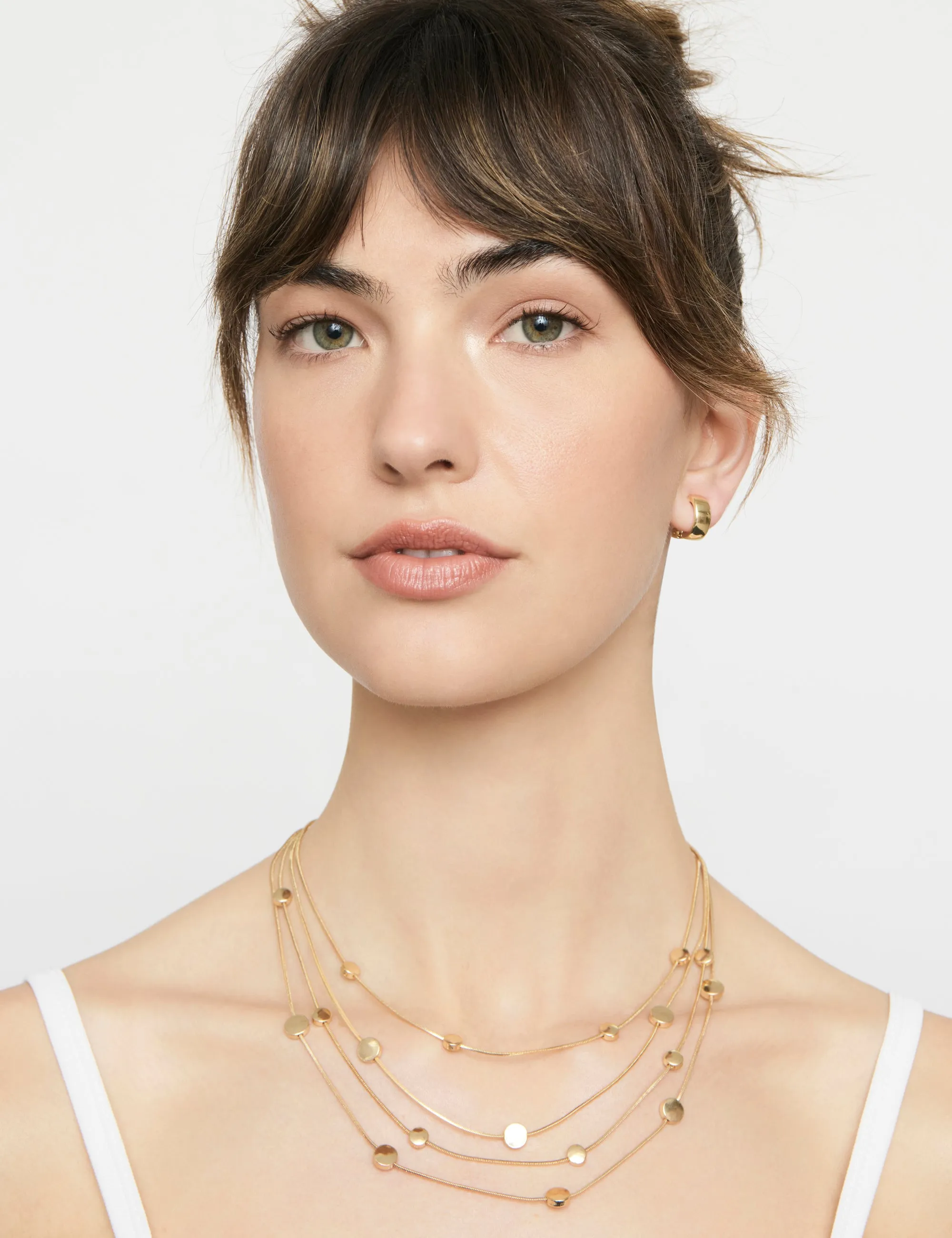 4 ROW SATELLITE NECKLACE
