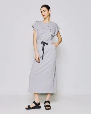 Access Fashion Long Grey Sweat Skirt