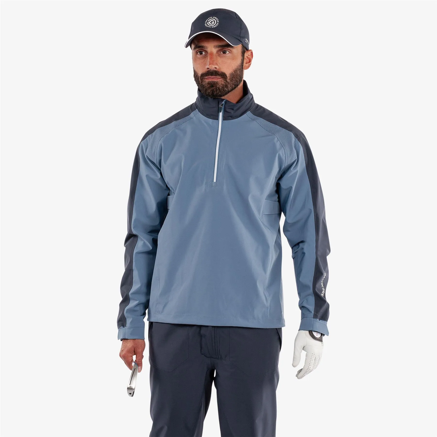 Adam PERTEX Waterproof Jacket Moonlight Blue/Navy