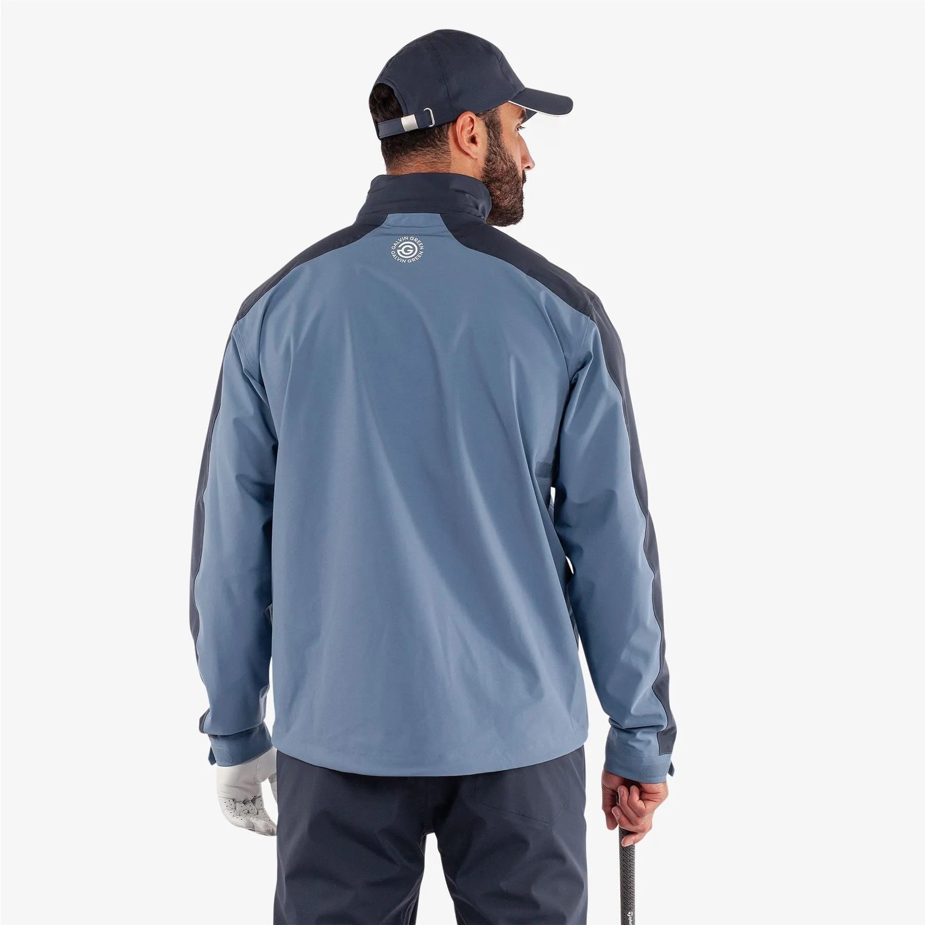 Adam PERTEX Waterproof Jacket Moonlight Blue/Navy