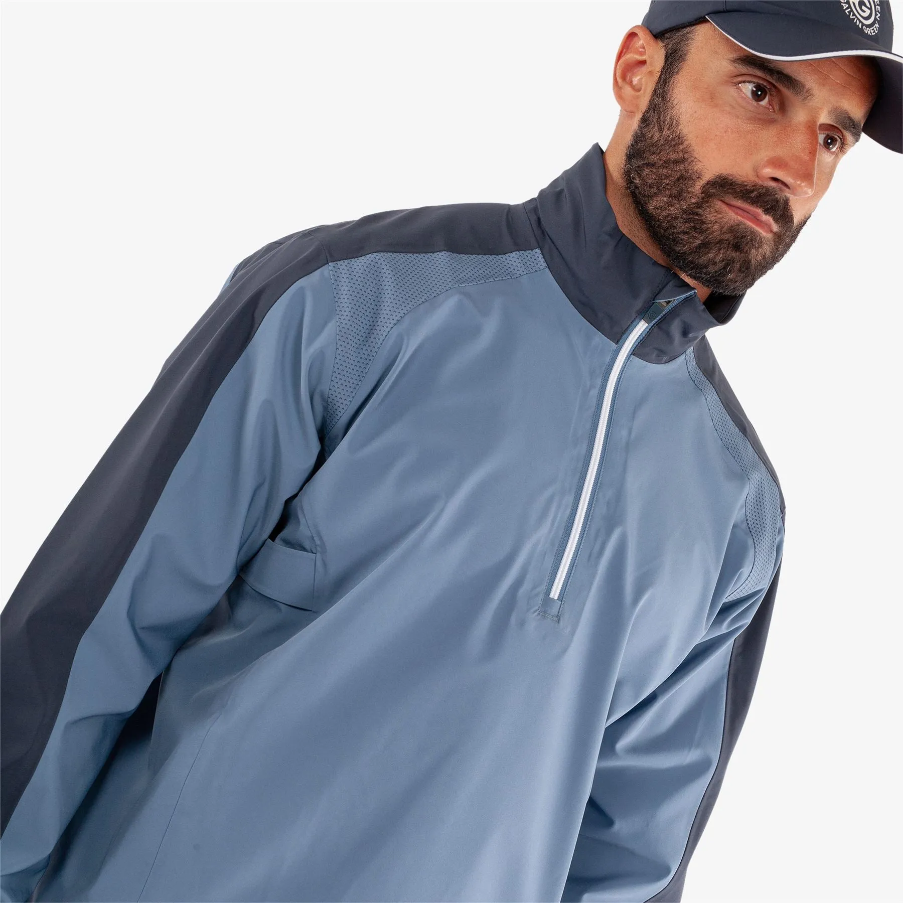 Adam PERTEX Waterproof Jacket Moonlight Blue/Navy