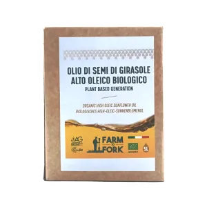 Agricola Grains Refined Organic High Oleic Sunflower Oil (5L BIB)