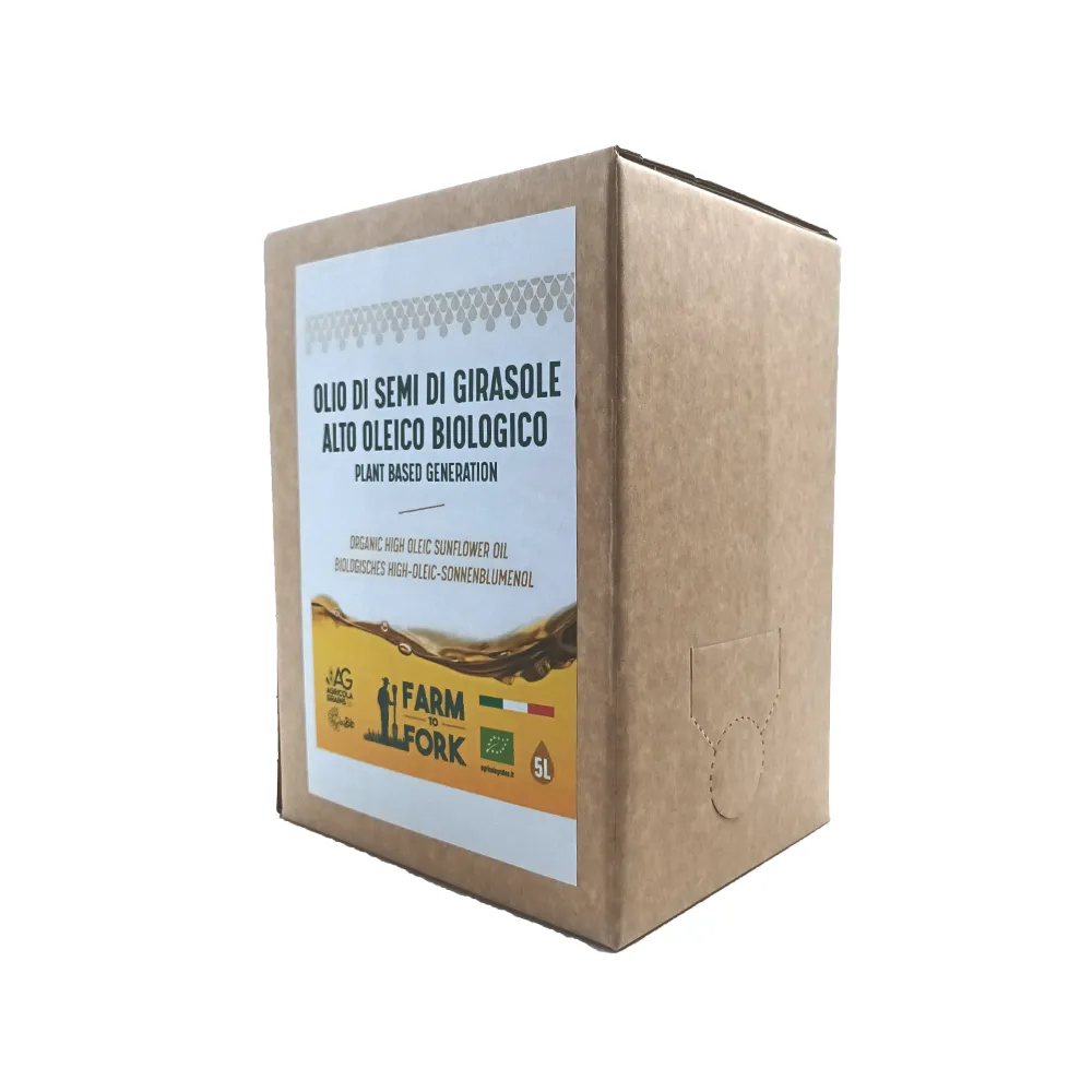 Agricola Grains Refined Organic High Oleic Sunflower Oil (5L BIB)