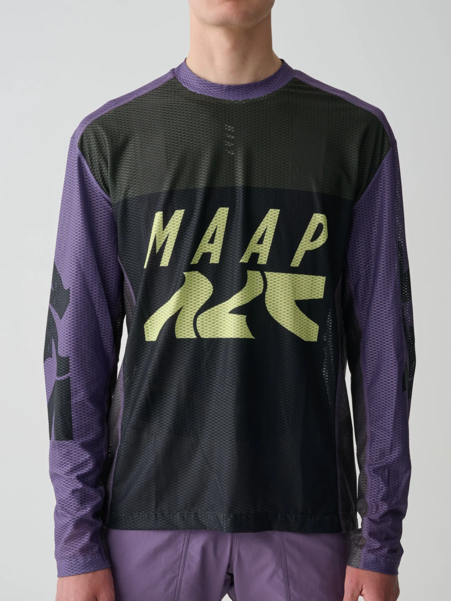 Alt_Road LS Mesh Tee Black/Agate