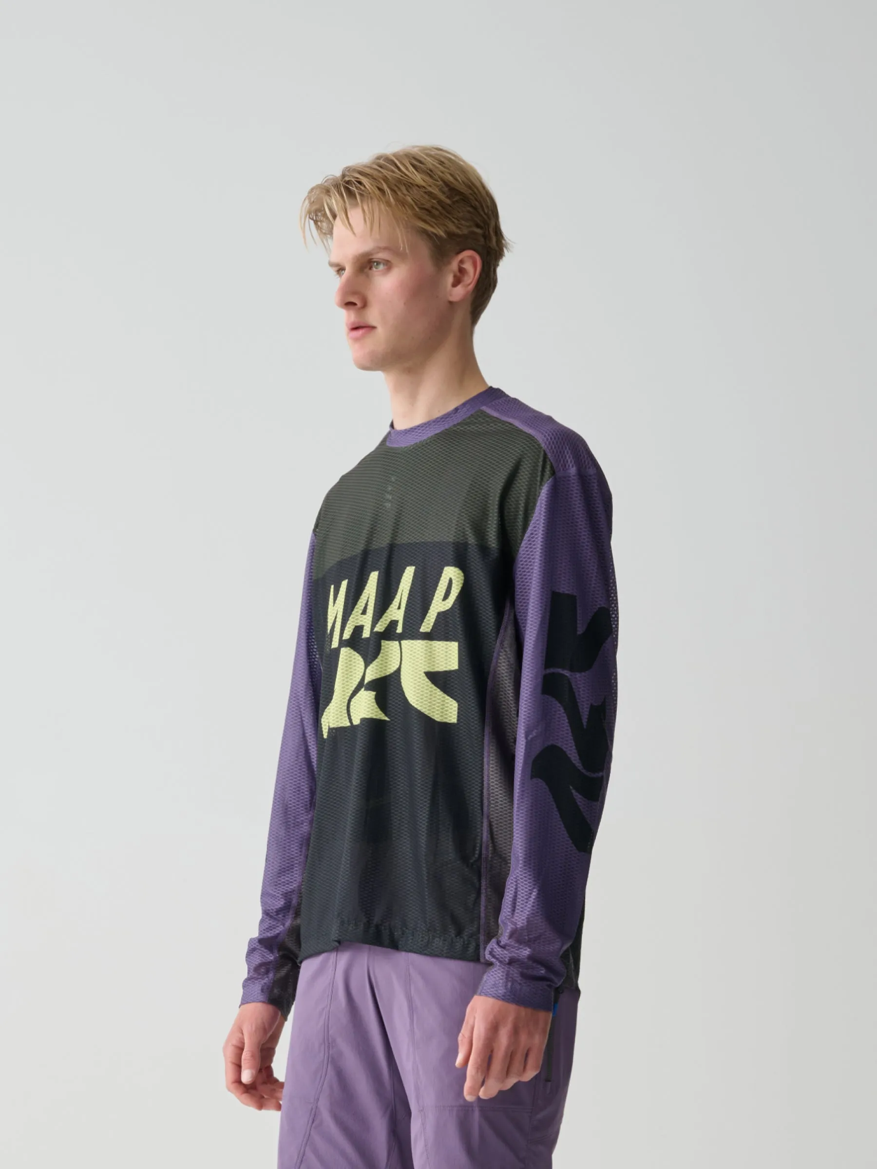 Alt_Road LS Mesh Tee Black/Agate