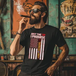 American Flag Cigar T-Shirt