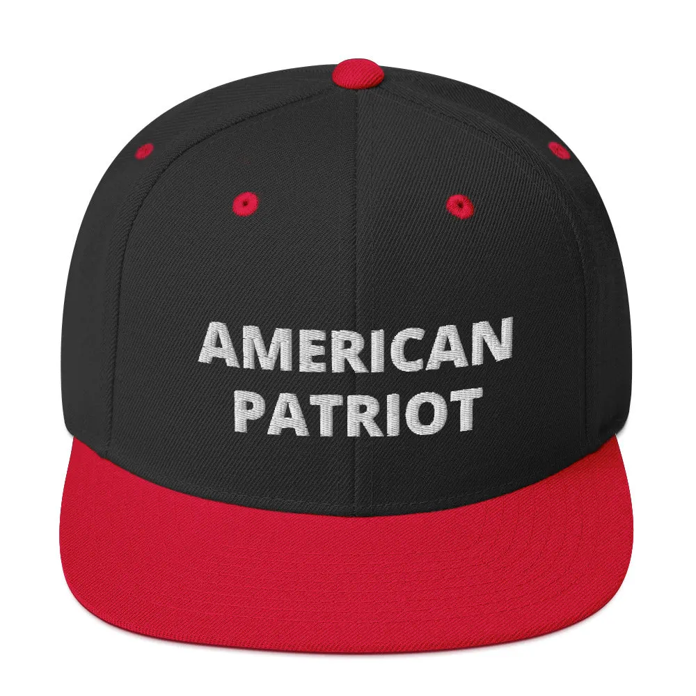 American Patriot Snapback Hat