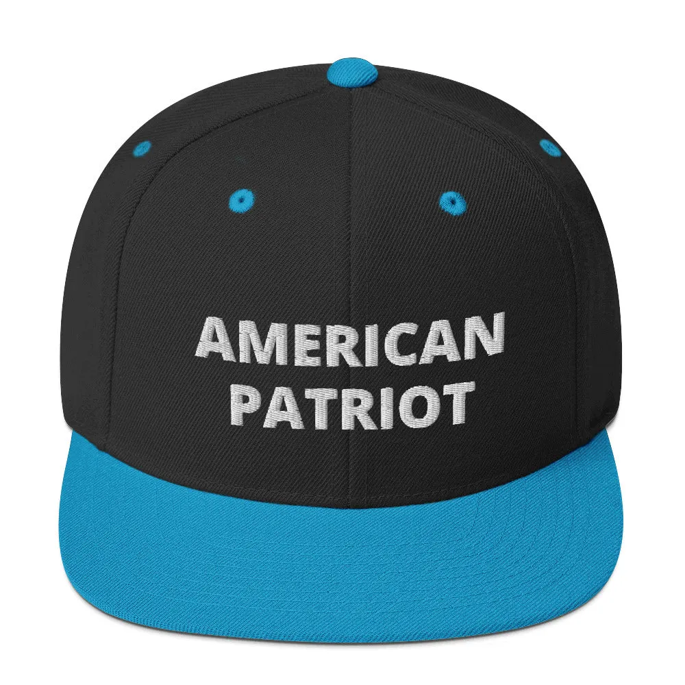 American Patriot Snapback Hat