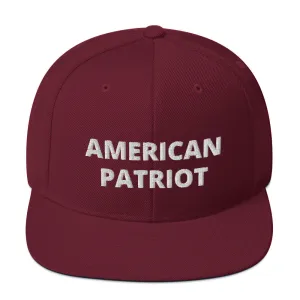 American Patriot Snapback Hat