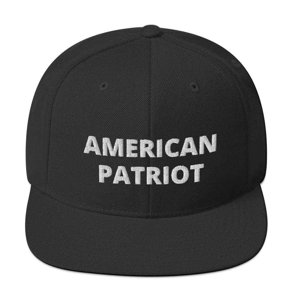 American Patriot Snapback Hat