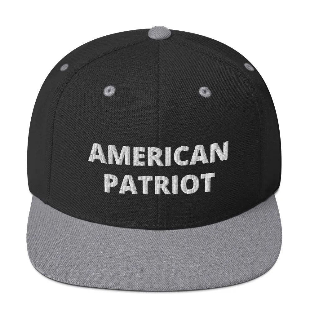 American Patriot Snapback Hat