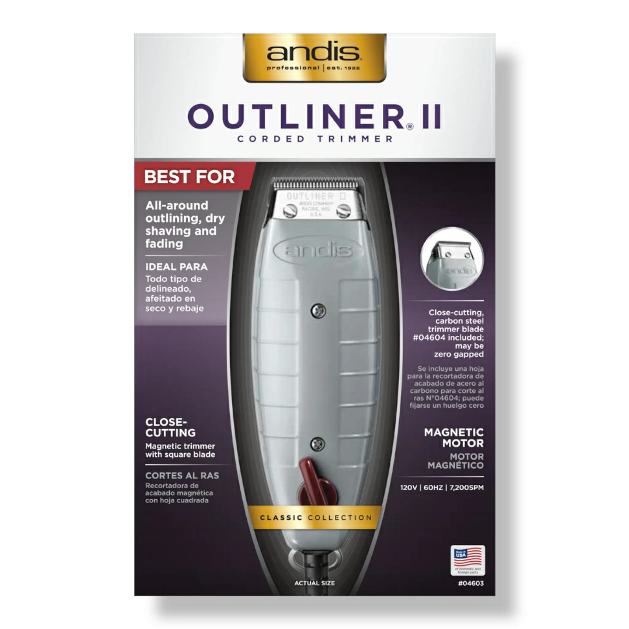 Andis Outliner II Corded Trimmer