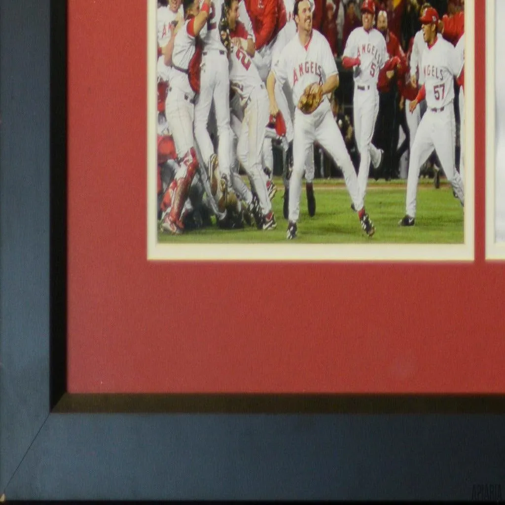 Angels 2002 World Series Champion Jersey: autographed by Troy Glaus, Tim Salmon, Garret Anderson, Adam Kennedy, Scott Spiezio & Mickey Hatcher