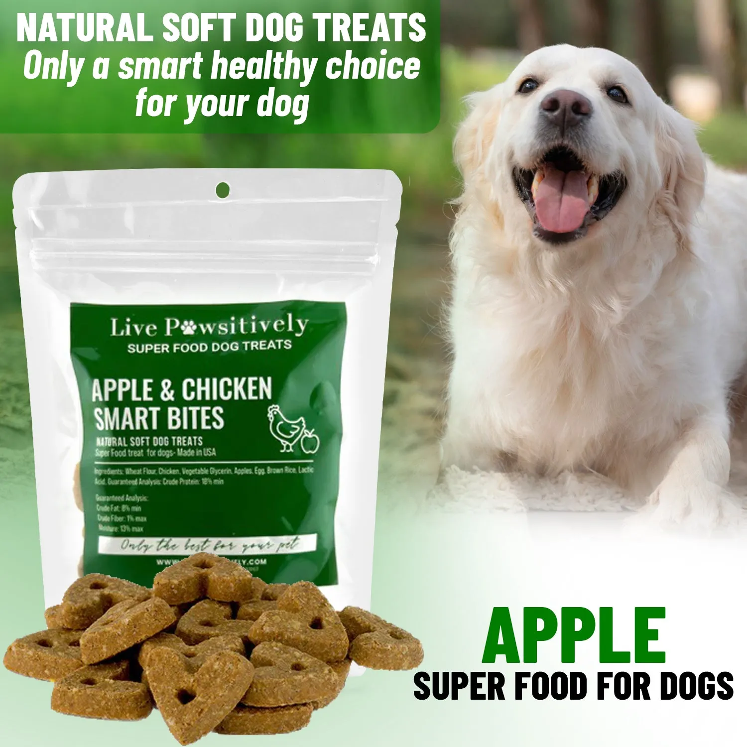 Apple & Chicken Smart Bites