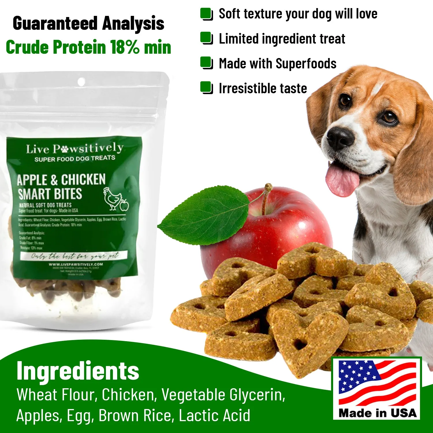 Apple & Chicken Smart Bites