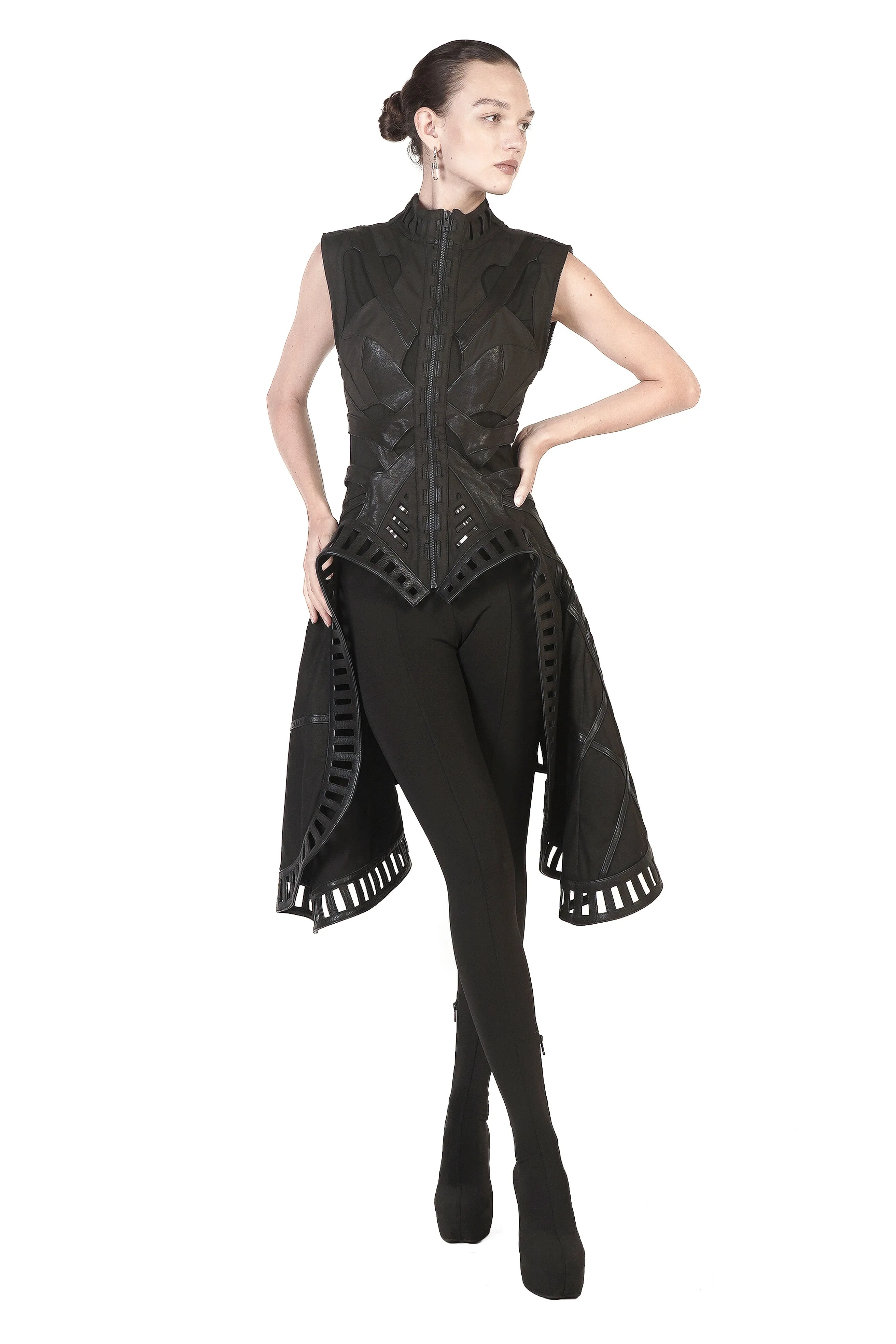 ARCATAN FLOW COAT WITH BONES