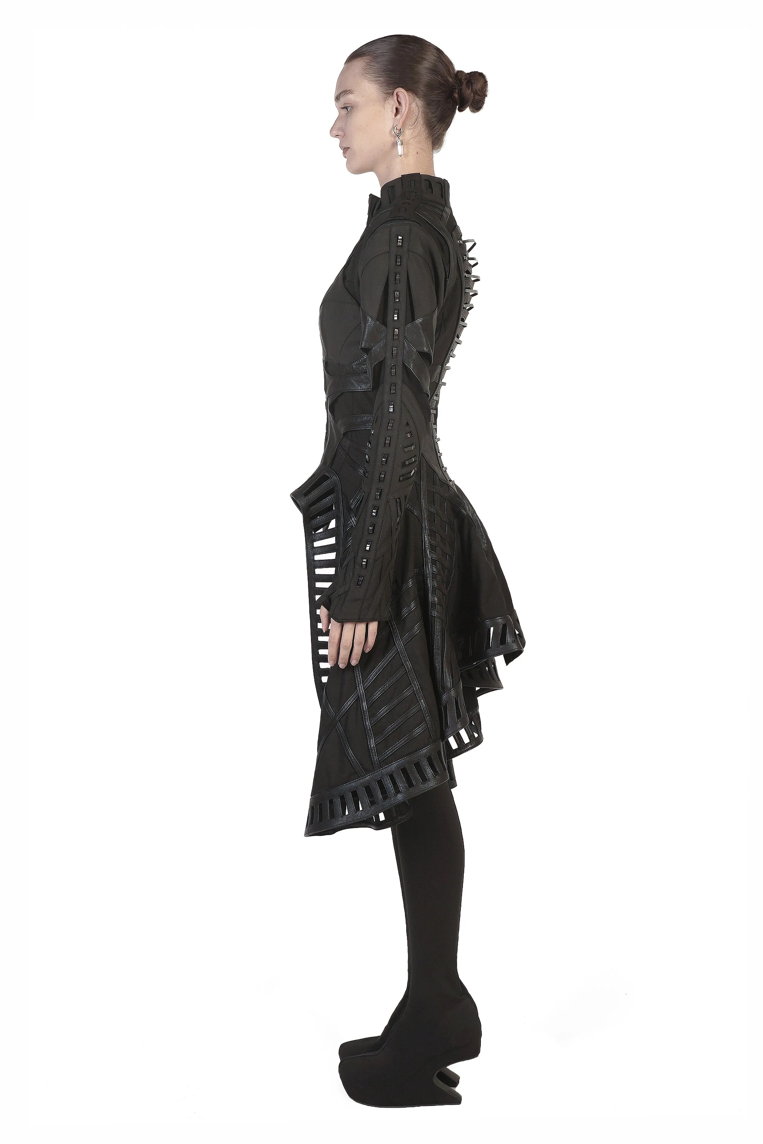 ARCATAN FLOW COAT WITH BONES