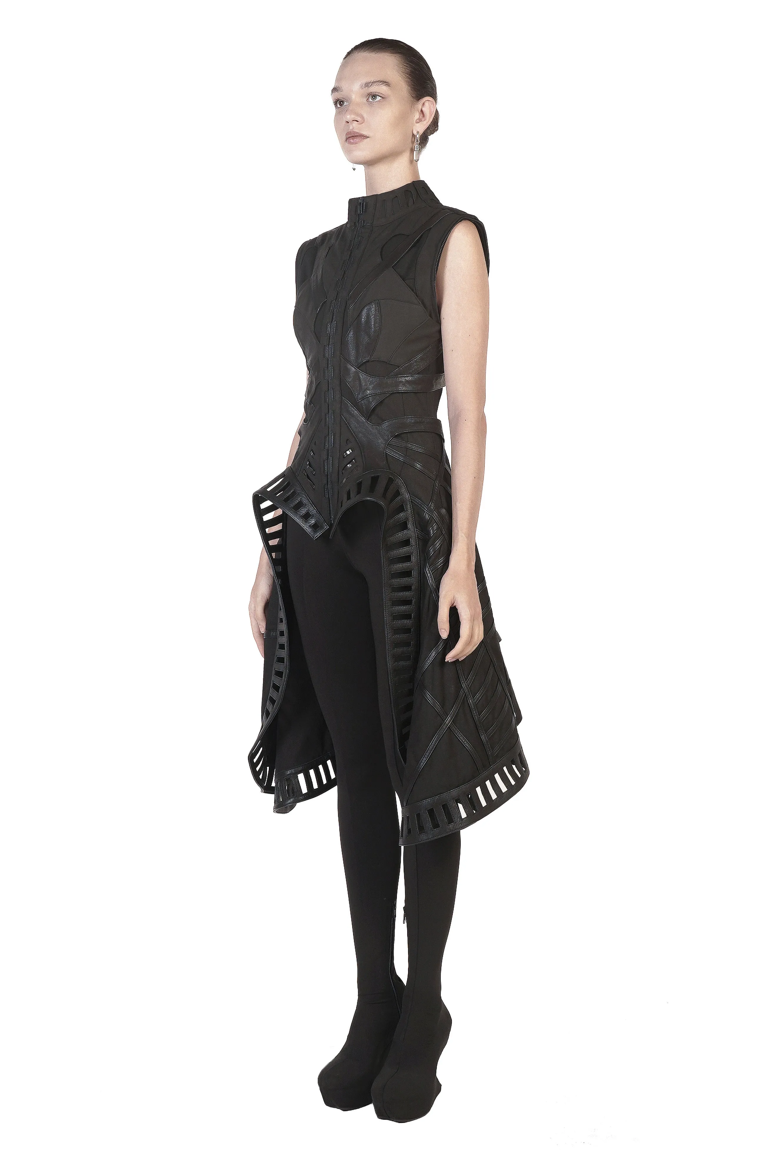 ARCATAN FLOW COAT WITH BONES