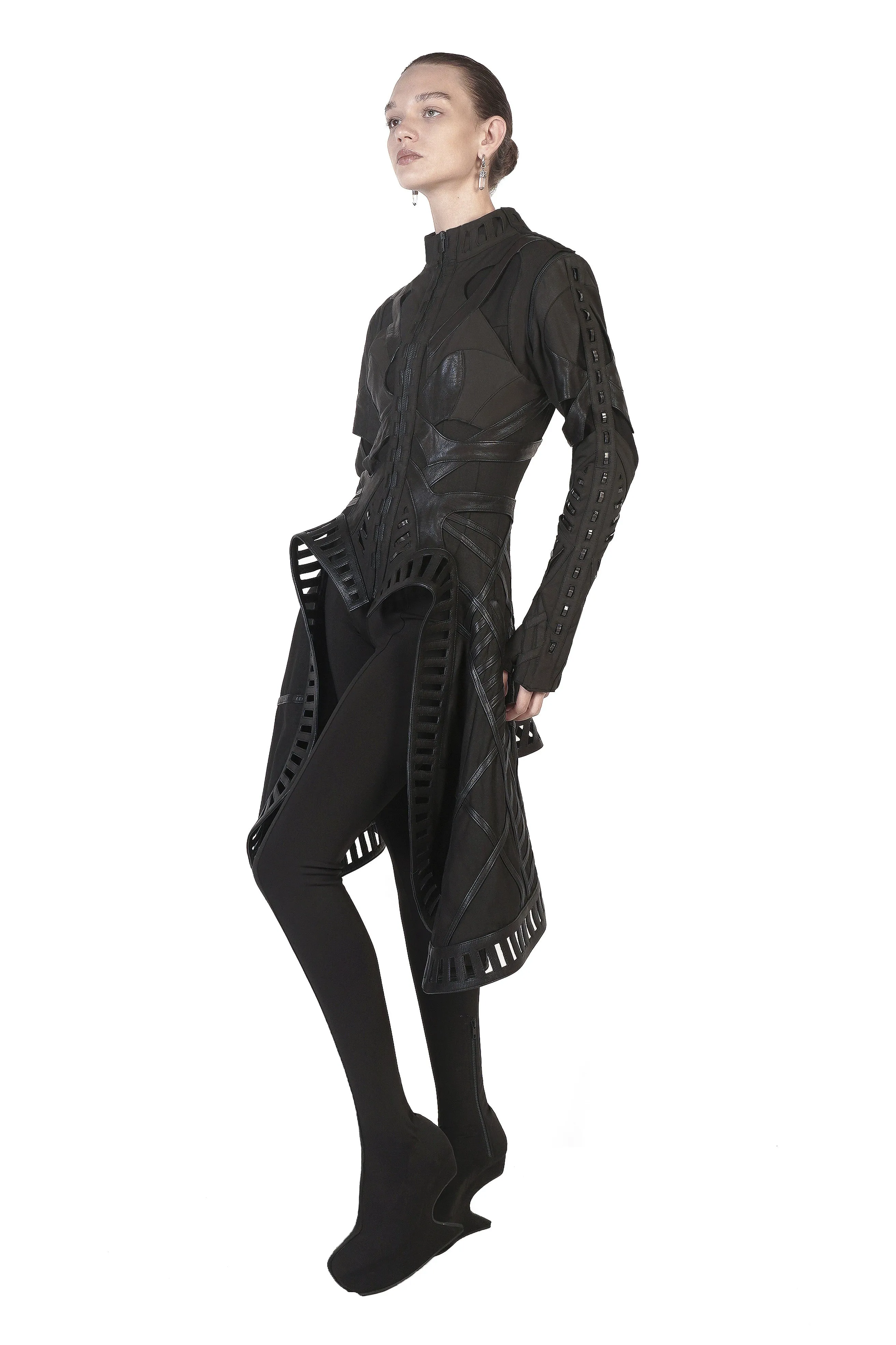 ARCATAN FLOW COAT WITH BONES
