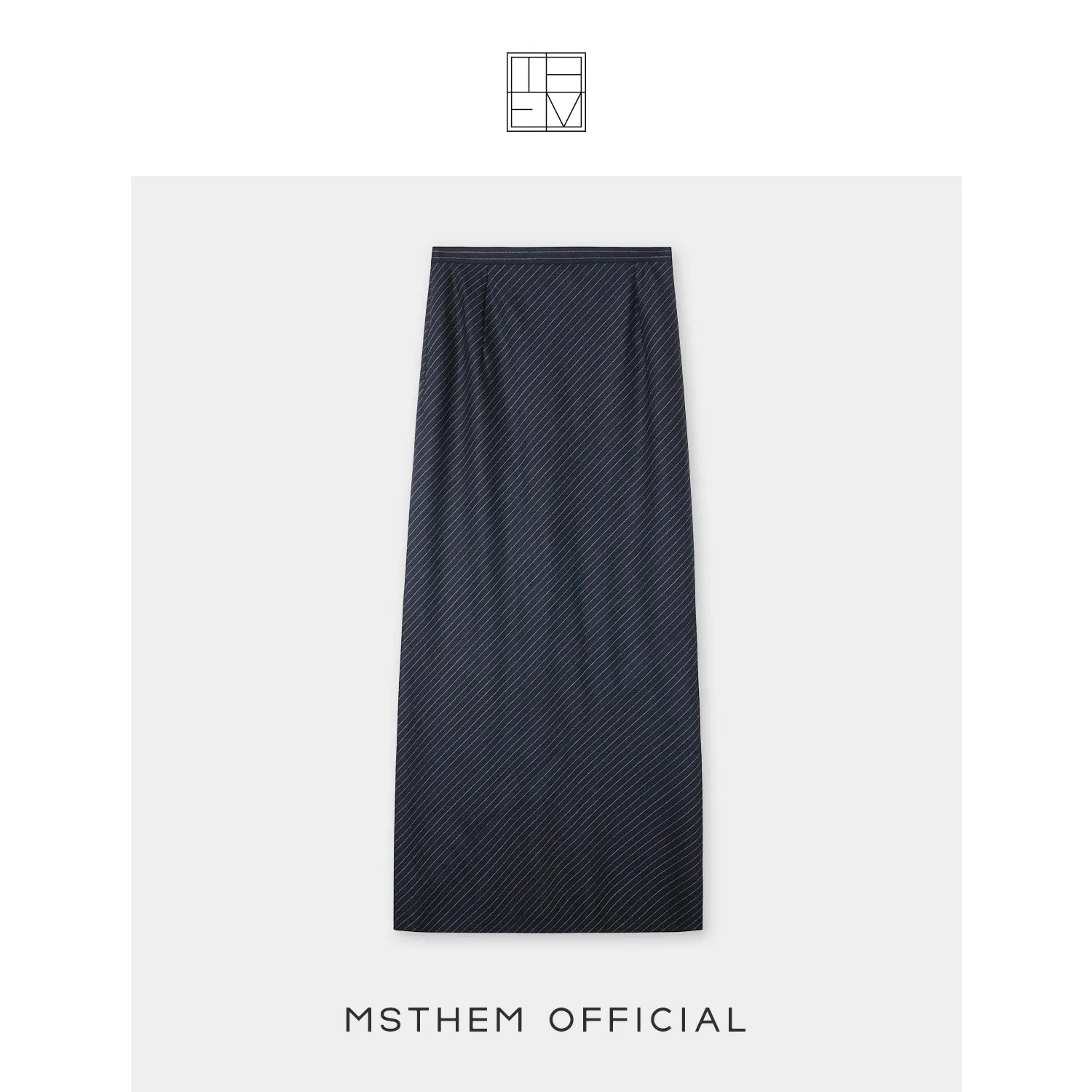 Architectural Diagonal Skirt