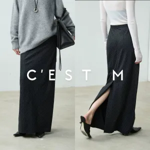 Architectural Diagonal Skirt