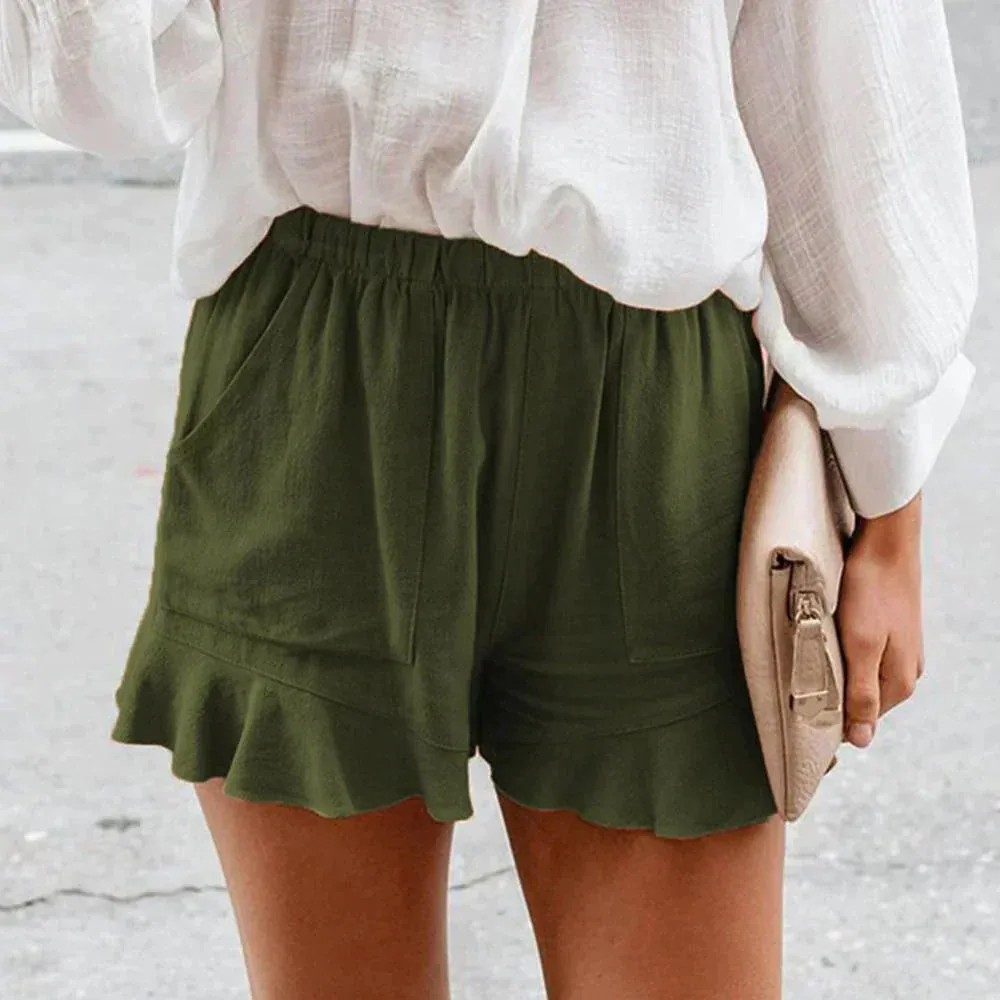 ATHENA - Trendy Lotus shorts