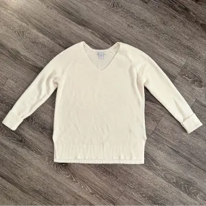 Athleta Hanover Refined V-Neck Sweater