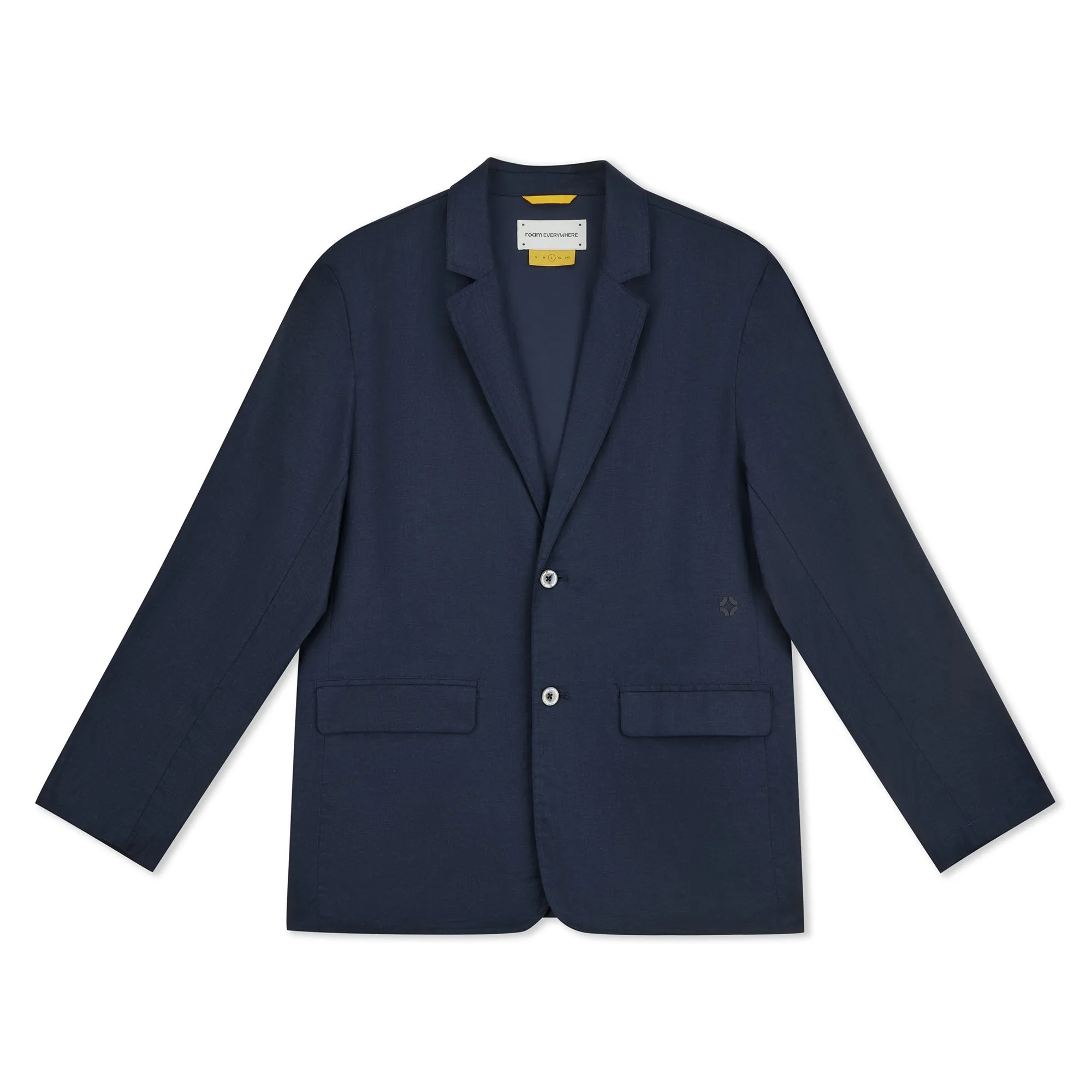 AXEL - Relaxed-Fit Stretch-Linen Blazer