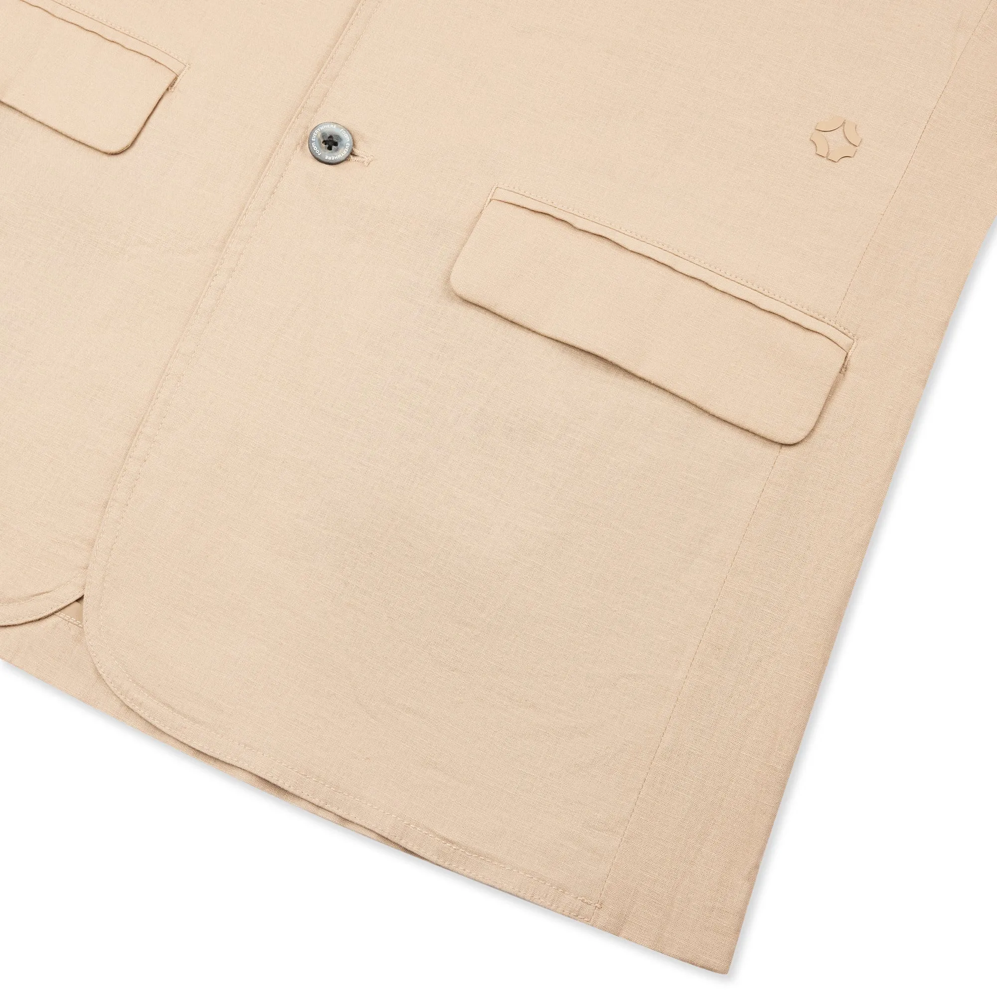 AXEL - Relaxed-Fit Stretch-Linen Blazer