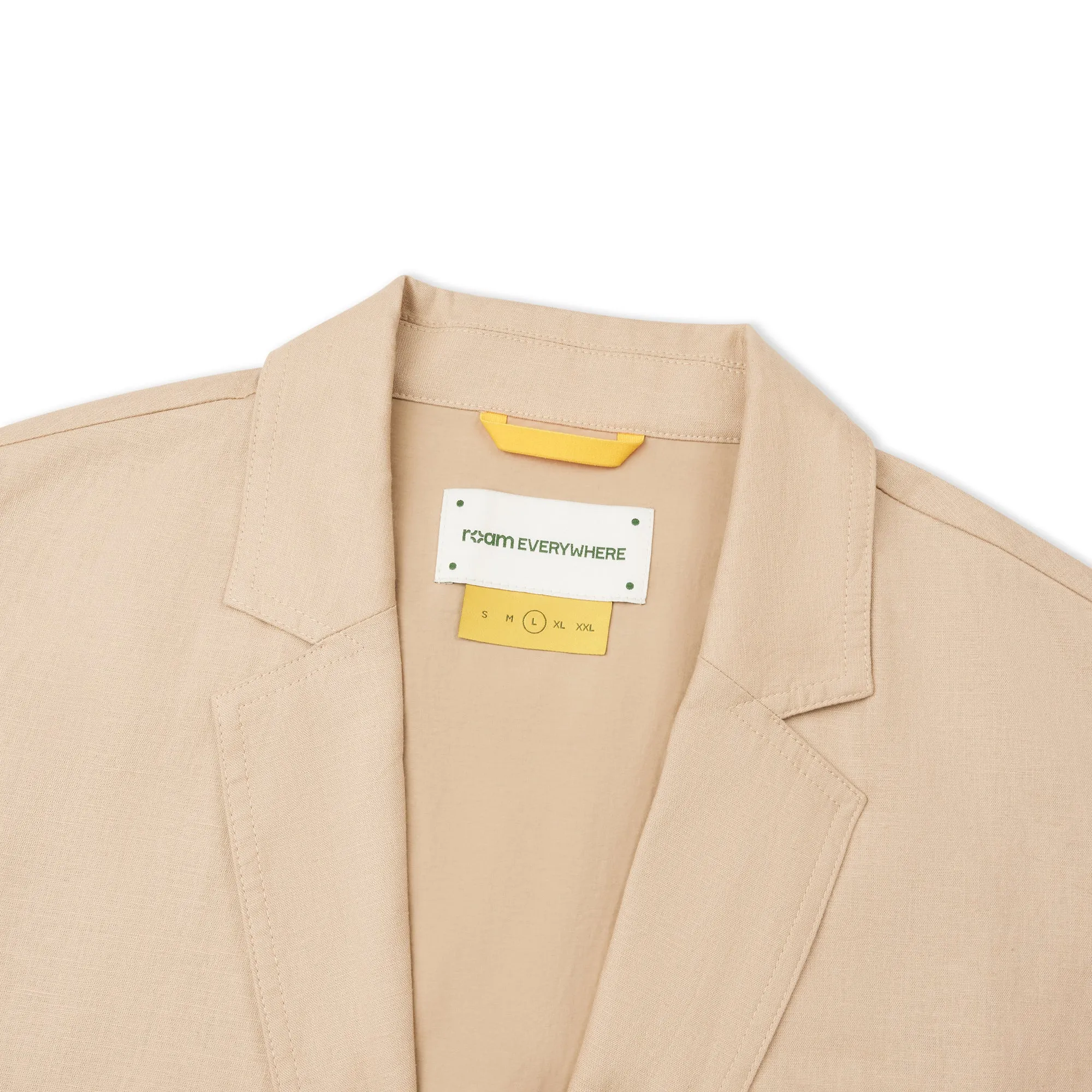 AXEL - Relaxed-Fit Stretch-Linen Blazer