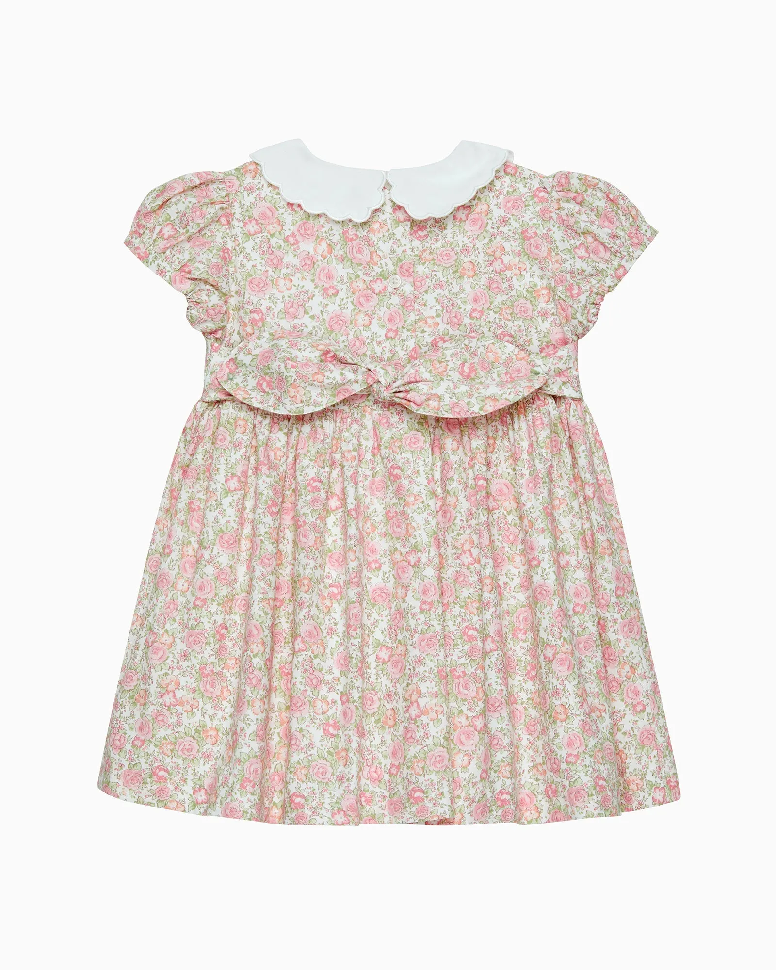 Baby Duck Dress in Pink Floral