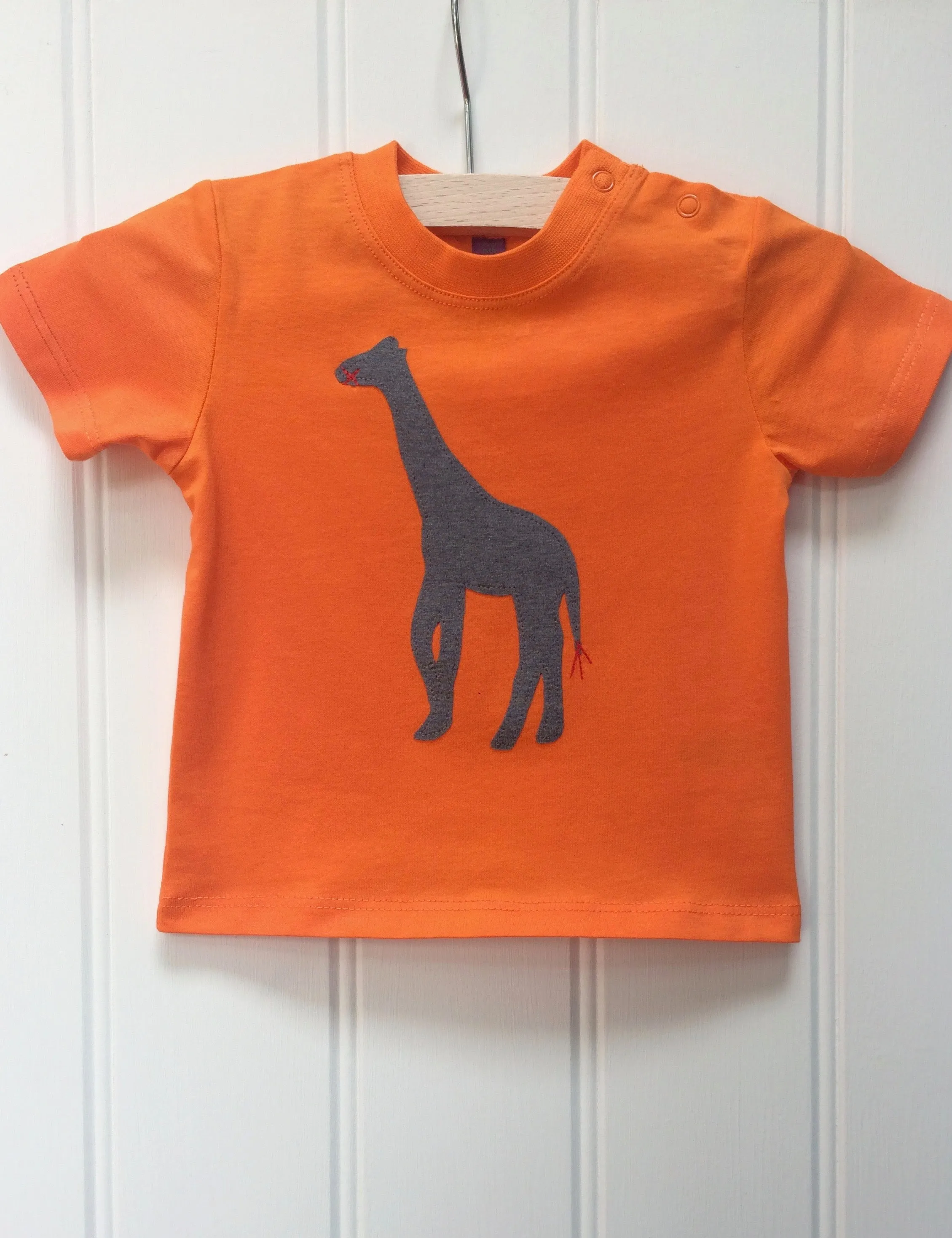 Baby Giraffe T-shirt - Orange