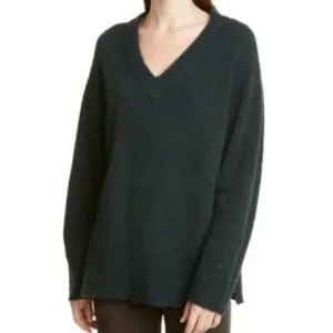 Banana Republic Cotton Blend Oversized Stretch V-Neck 2XL