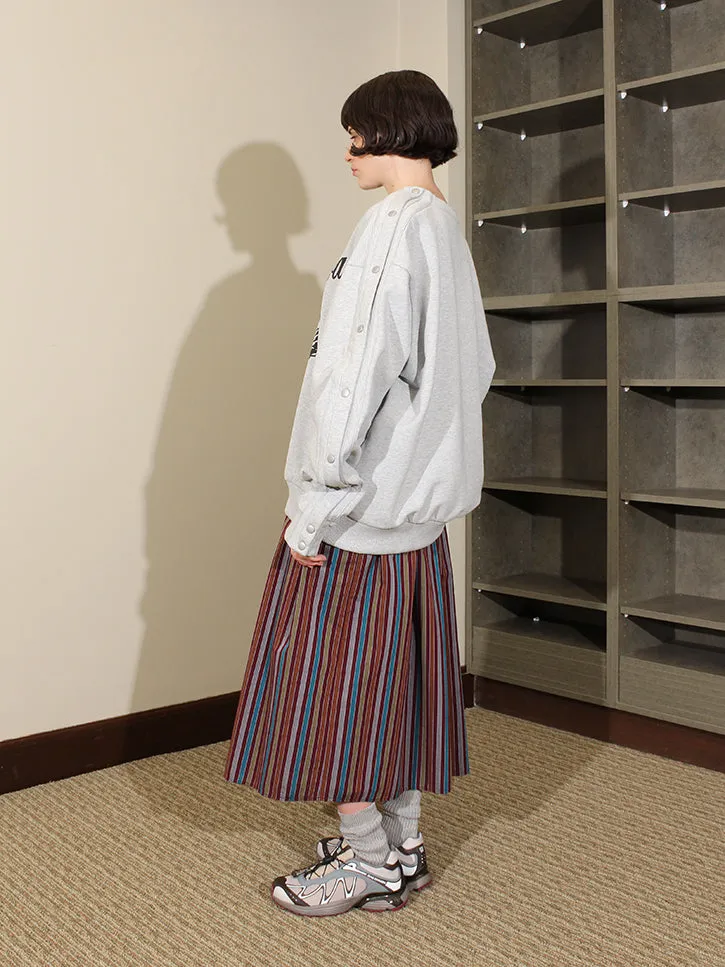 Baserange Walt Skirt, Multistripe