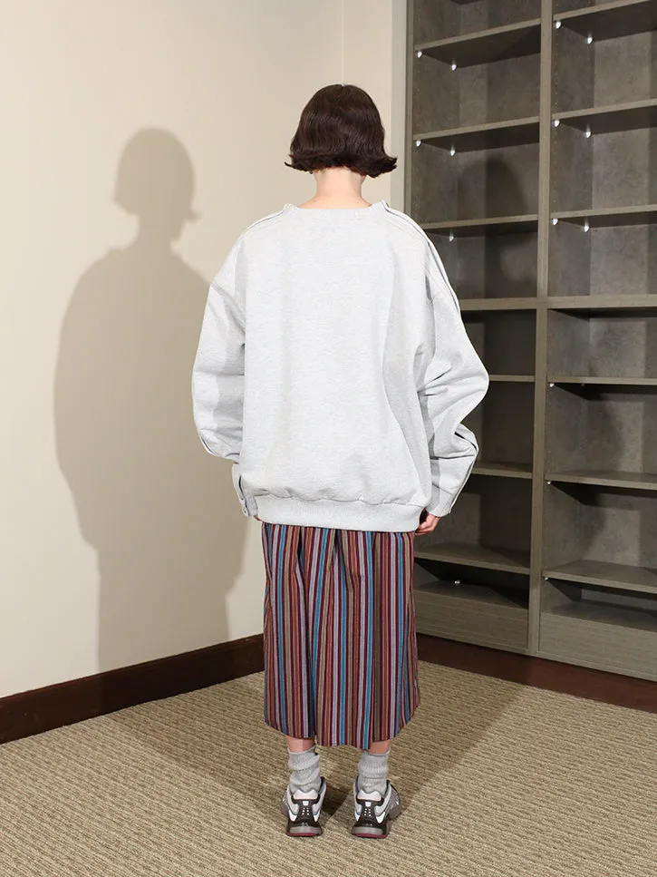Baserange Walt Skirt, Multistripe