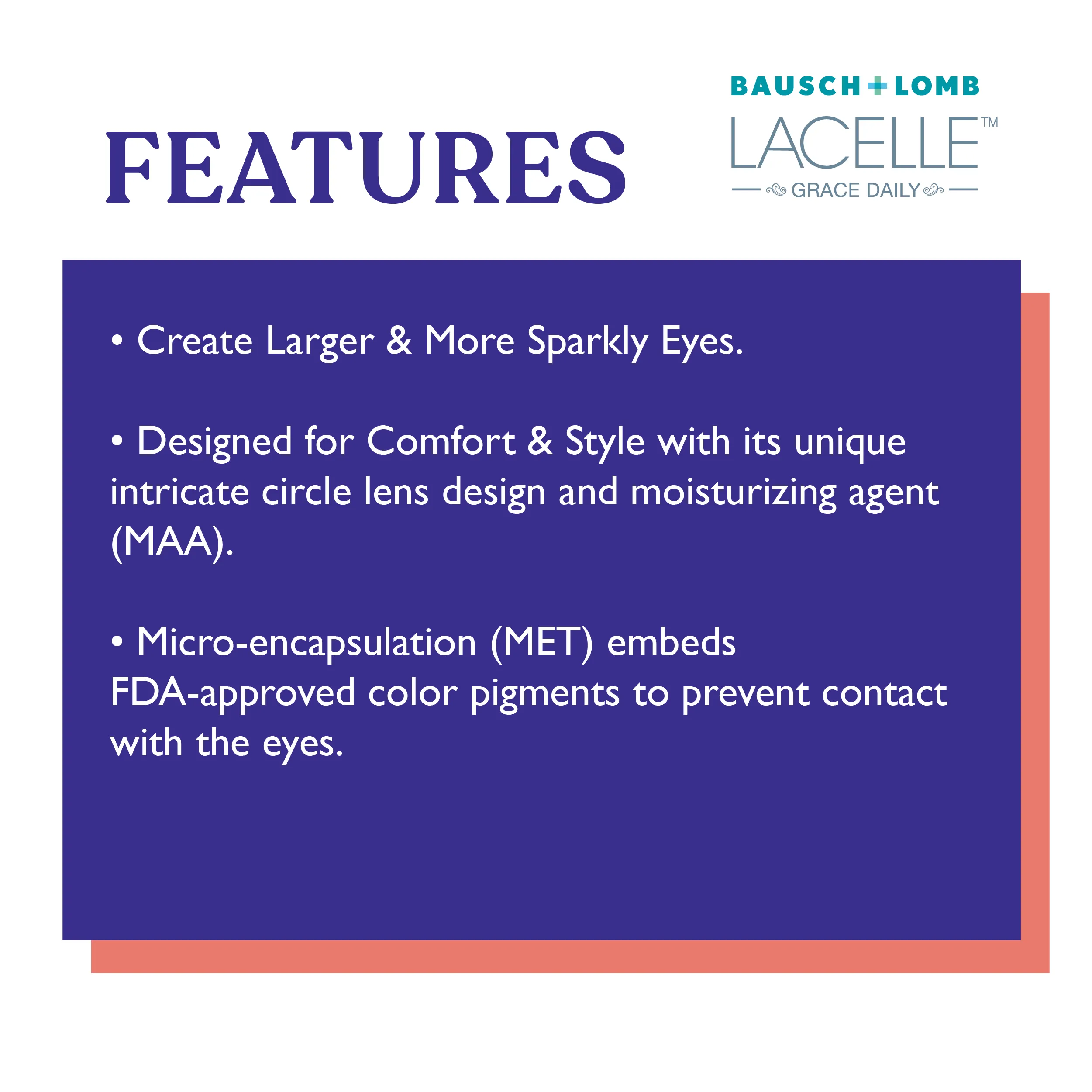 Bausch & Lomb Lacelle Grace Daily