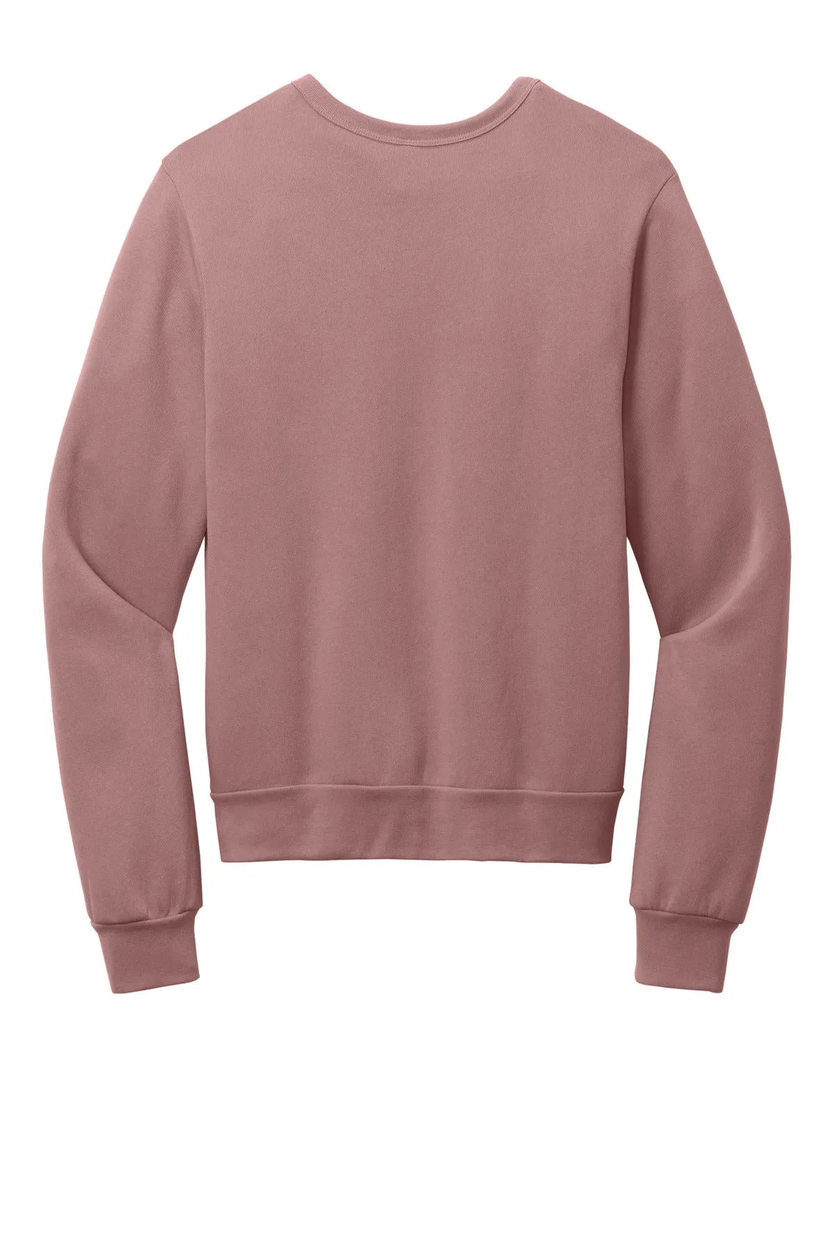 BELLA CANVAS Unisex Sponge Fleece Classic Crewneck Sweatshirt BC3911 Mauve