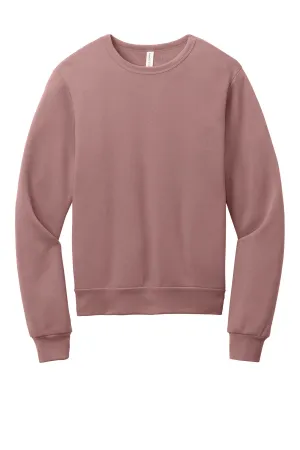 BELLA CANVAS Unisex Sponge Fleece Classic Crewneck Sweatshirt BC3911 Mauve