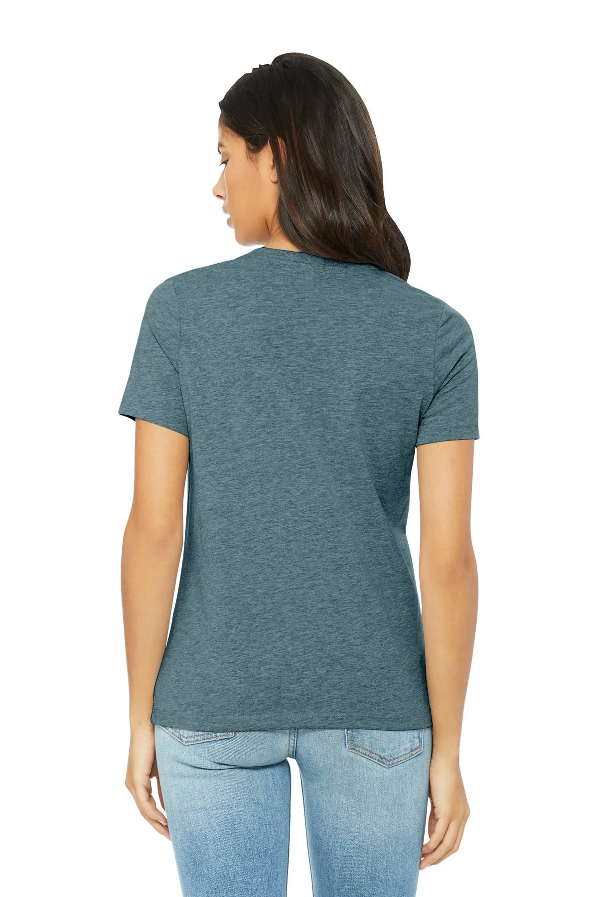 BELLA CANVAS Women's Relaxed CVC Tee BC6400CVC Heather Slate