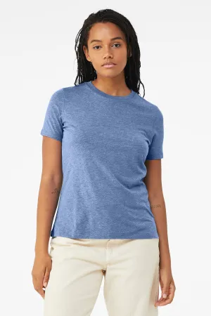 BELLA CANVAS Women's Relaxed Triblend Tee BC6413 Blue Triblend