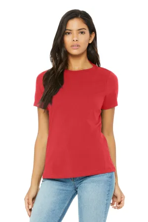BELLA CANVAS Women's Relaxed Triblend Tee BC6413 Red Triblend
